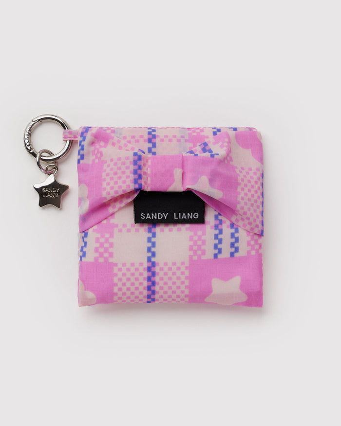 Baby Bow Baggu - Market Plaid Pink / OS