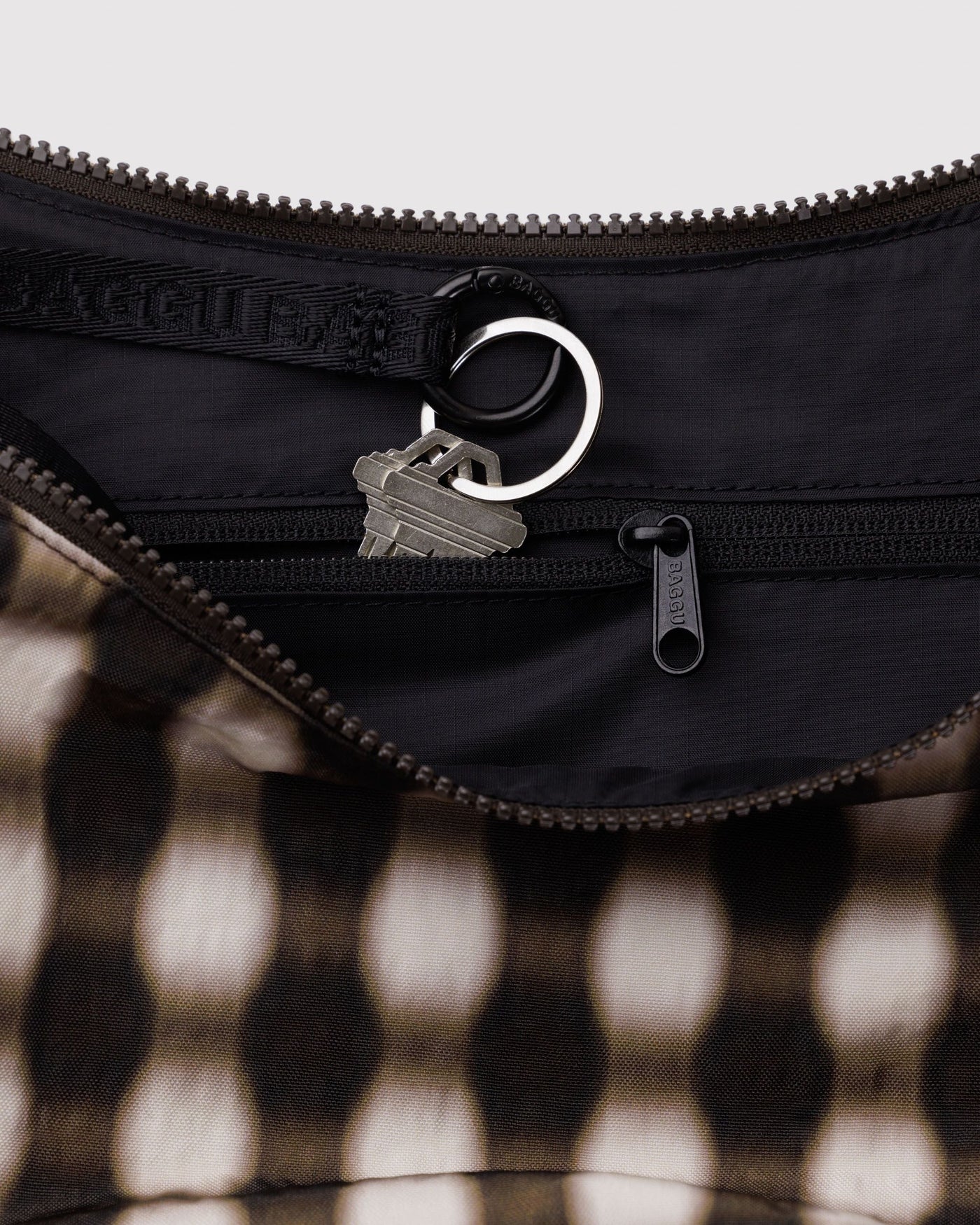 Medium Nylon Crescent Bag