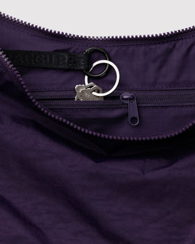 Medium Nylon Crescent Bag