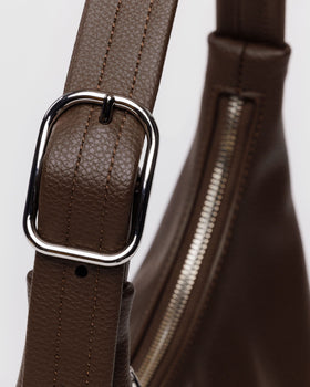 Mini Recycled Leather Shoulder Bag
