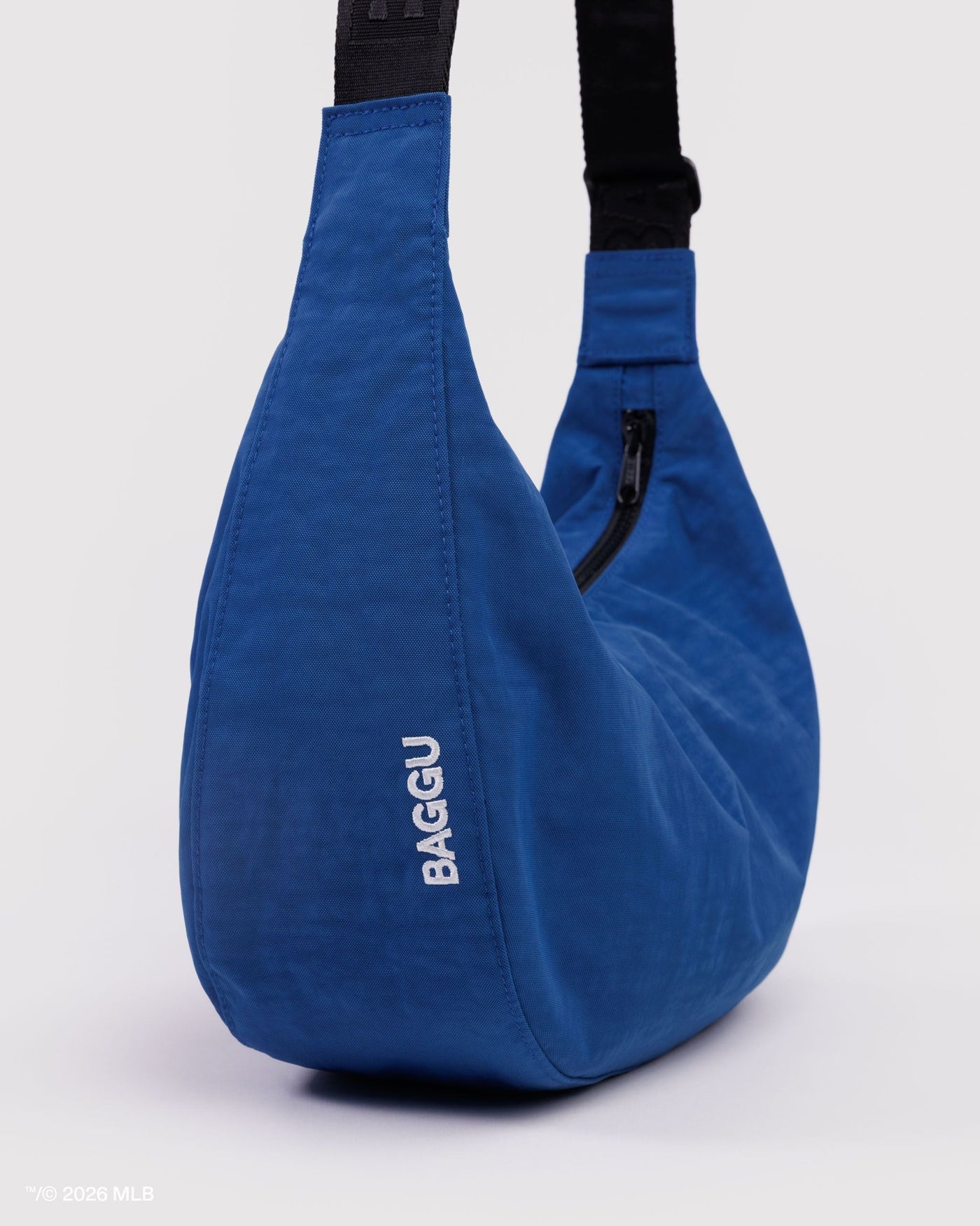 Medium Nylon Crescent Bag