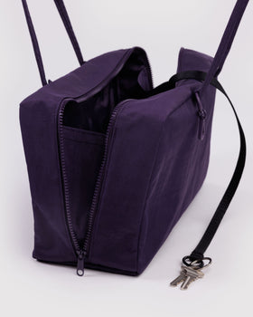 Medium Nylon Bowler Bag